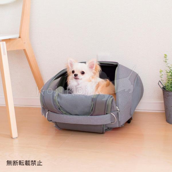 OPPO オッポ Pet Carrier muna ペットキャリア ミュナ ライトグレー 犬 猫 ペットキャリー 4WAY | テラモト | 20
