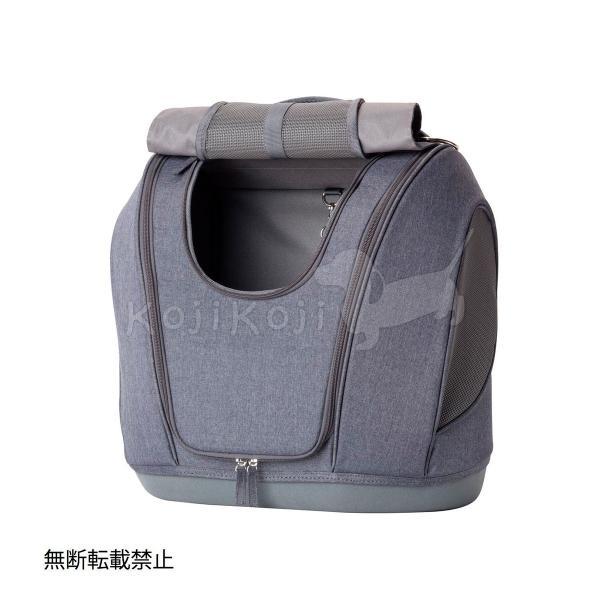 OPPO オッポ Pet Carrier muna ペットキャリア ミュナ ライトグレー 犬 猫 ペットキャリー 4WAY | テラモト | 04