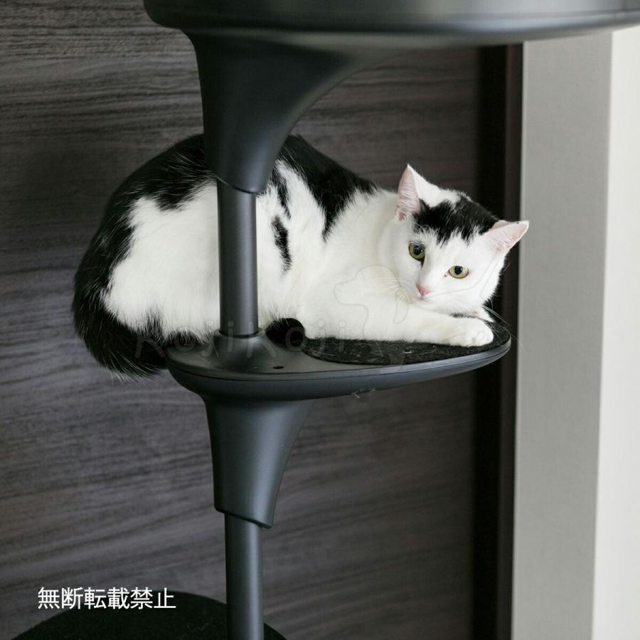 OPPO オッポ キャットタワー 突っ張り スリム キャットフォレスト ツー CatForest-2 ブラック 猫 | OPPO（ペット） | 07