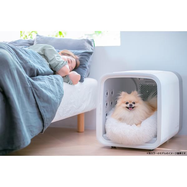 nello ネロ　ペット用ドライルーム　ピンク Amazon | nello ペットドライルーム 花粉 エアシャワー ペット