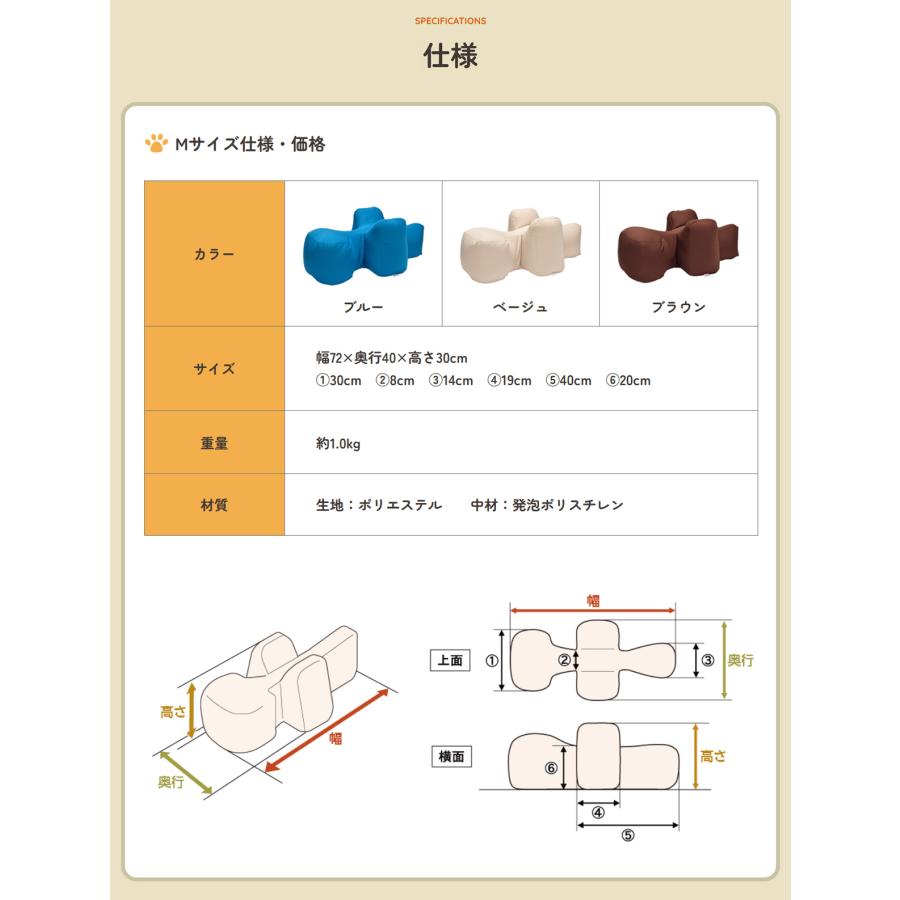 OneAid リラクッション 撥水カバーセット Mサイズ 犬用 介護 介護用品