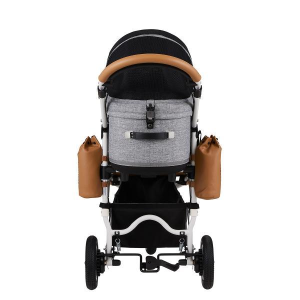 新春セール エアバギー フォー ペット ドーム3 セット ラージ アースグレー AIRBUGGY ペットカート 犬 猫 多頭 【OCQ9180217600】(32912円)