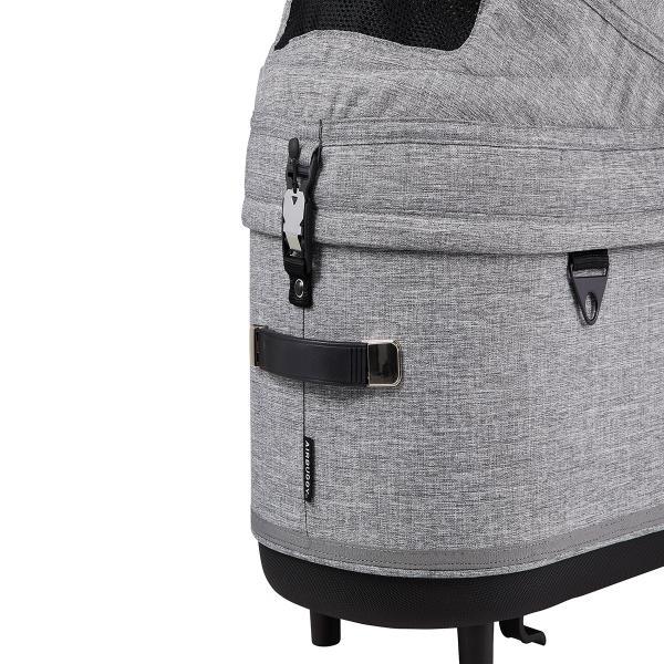 新春セール エアバギー フォー ペット ドーム3 セット ラージ アースグレー AIRBUGGY ペットカート 犬 猫 多頭 【OCQ9180217600】(32912円)