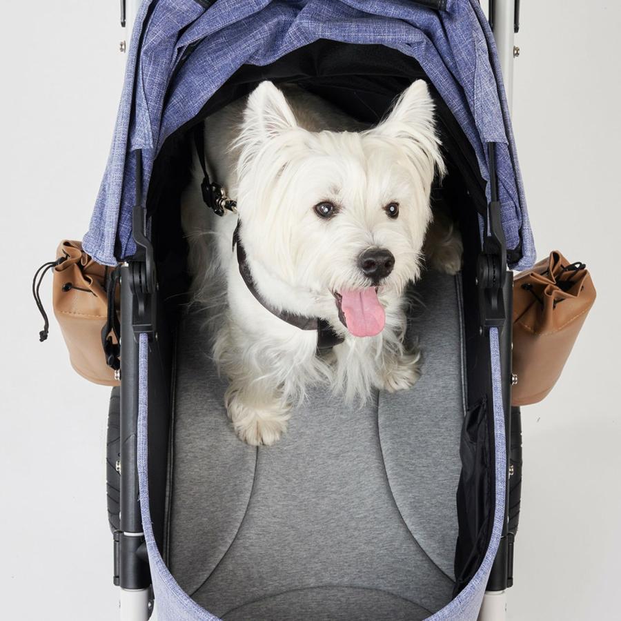 （10月から値上）エアバギー フォー ペット AIRBUGGY FOR PET ドーム3 マット ラージ チョコブラウン ペットバギー 犬 猫 |  | 02