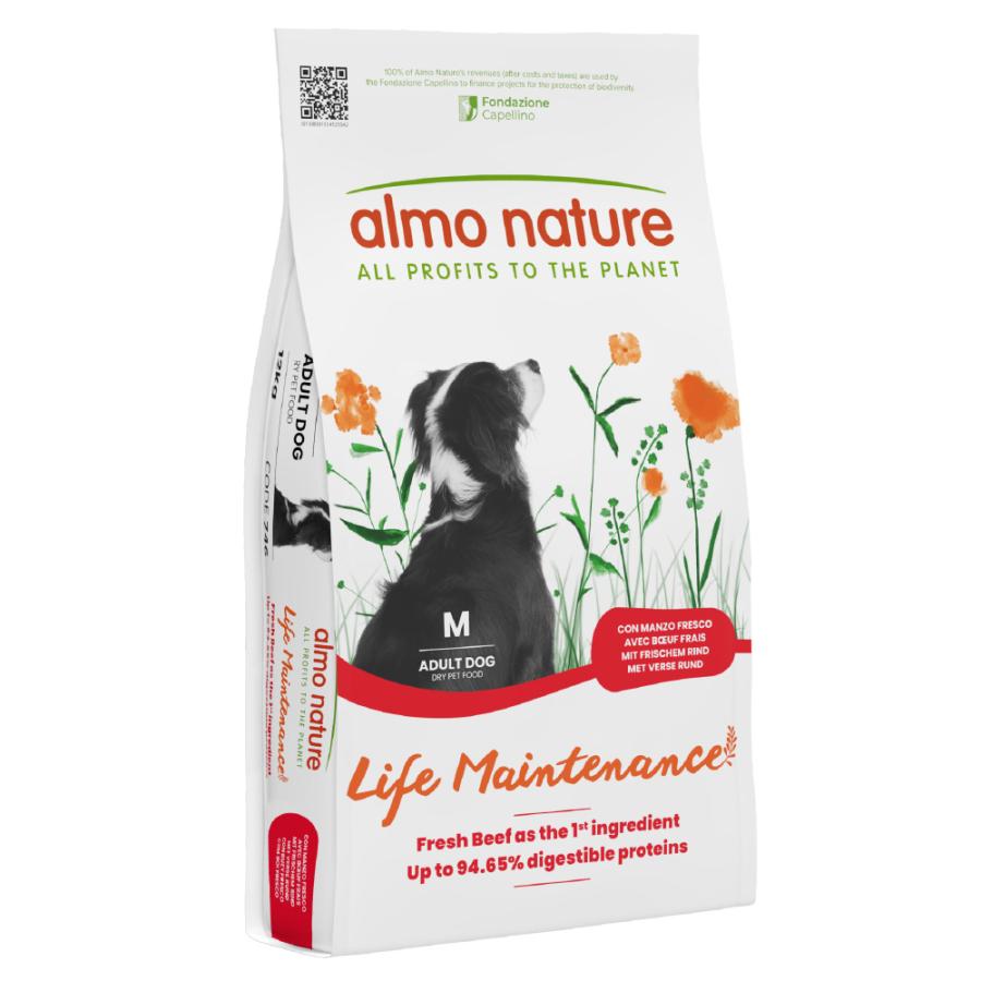 アルモネイチャー almo nature ドッグフード 中型犬用 ビーフ 成犬用 12kg 無添加 ナチュラル | アルモネイチャー | 01