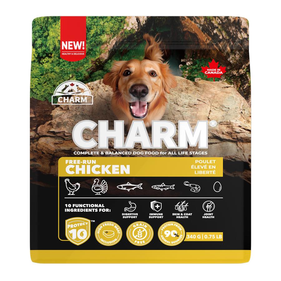 チャーム CHARM フリーランチキン 鶏肉 ドッグフード グレインフリー 340g 無添加 穀物不使用 犬 |  | 01