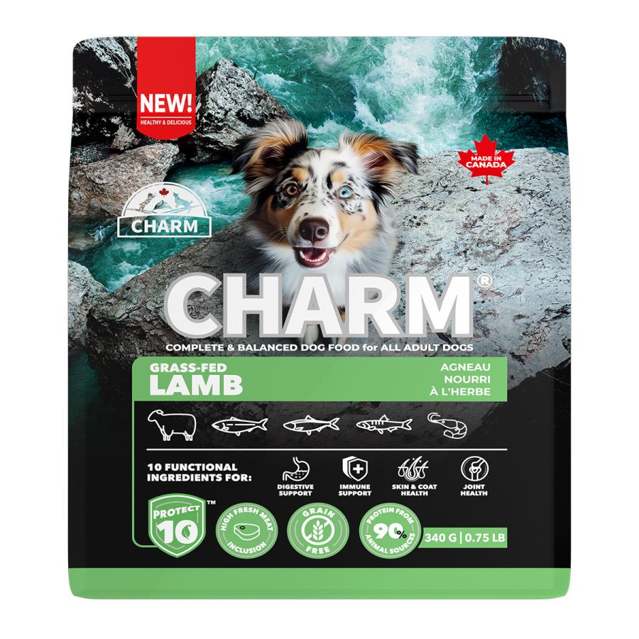 チャーム CHARM グラスフェッドラム ラム肉 ドッグフード グレインフリー 340g 無添加 穀物不使用 犬 |  | 01
