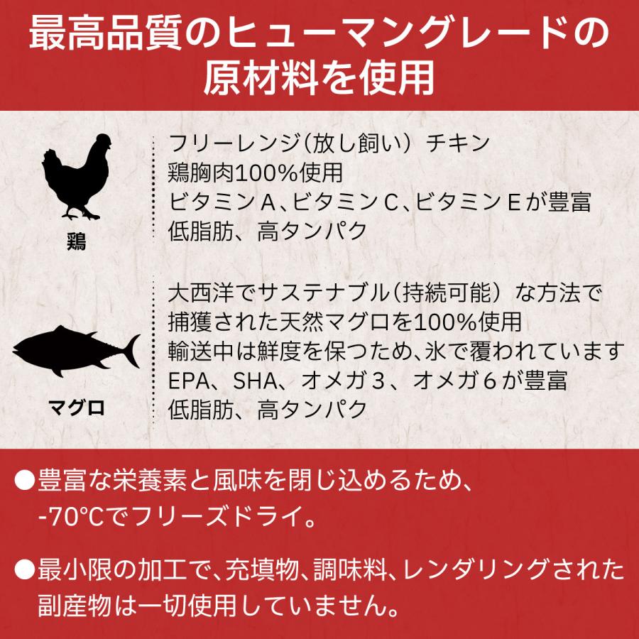 チャーム CHARM フリーズドライトリーツ まぐろキューブ＆スッポン卵 犬猫兼用おやつ 40g 正規品 無添加 | チャーム（ペット） | 03