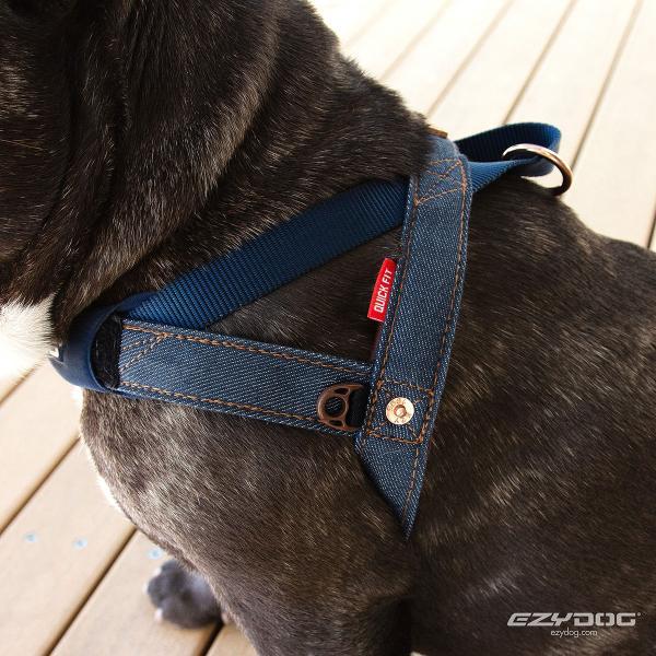 倍々+5倍！最大ポイント26倍！本日限定！イージードッグ EZY DOG クイックハーネス XL デニム |  | 01