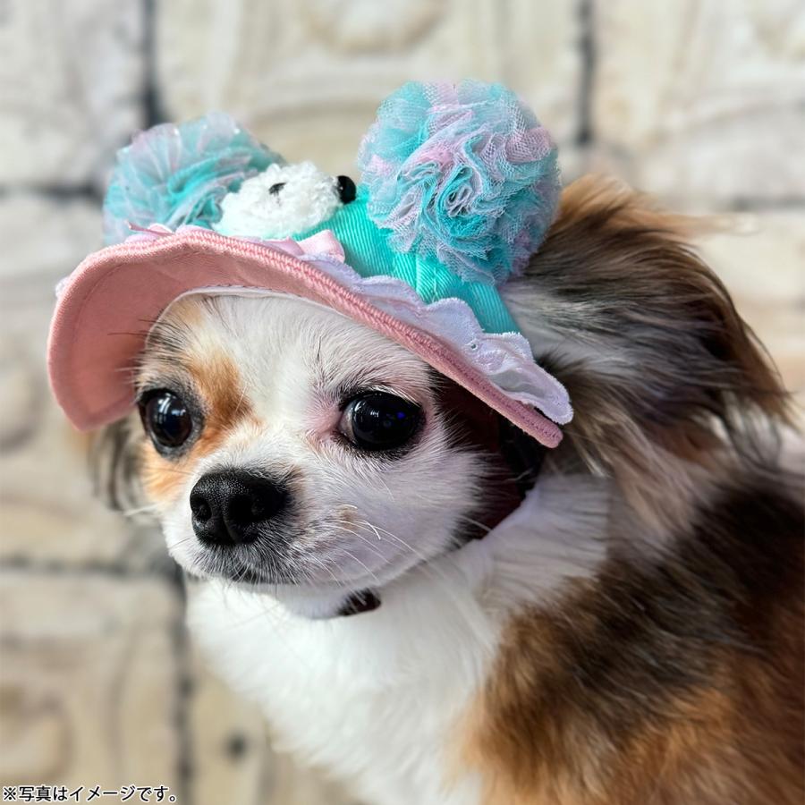 倍々+5倍！最大ポイント30倍！本日限定！犬の帽子 ガーデンオブエデン ゆめかわ ベアハット XS ベイビーピンク おしゃれ ファッション お出かけ |  | 02