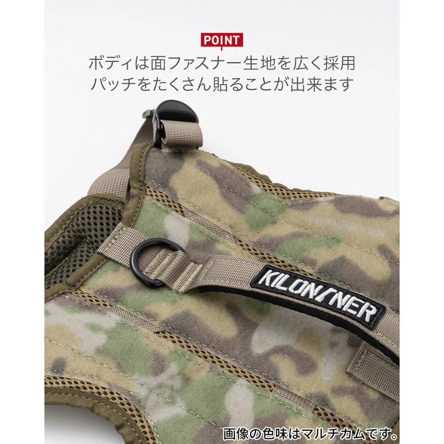 キロナイナー KILONINER M3A ハーネス XXS ウルフグレー おしゃれ お