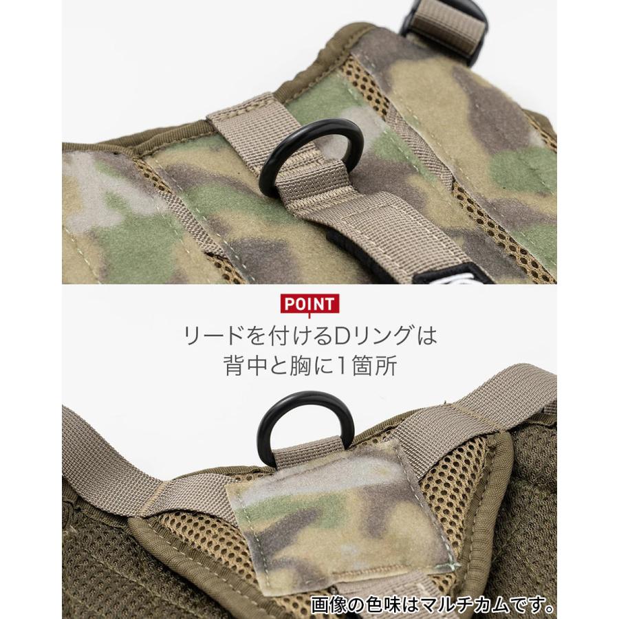キロナイナー KILONINER M3A ハーネス M マルチカムブラック おしゃれ