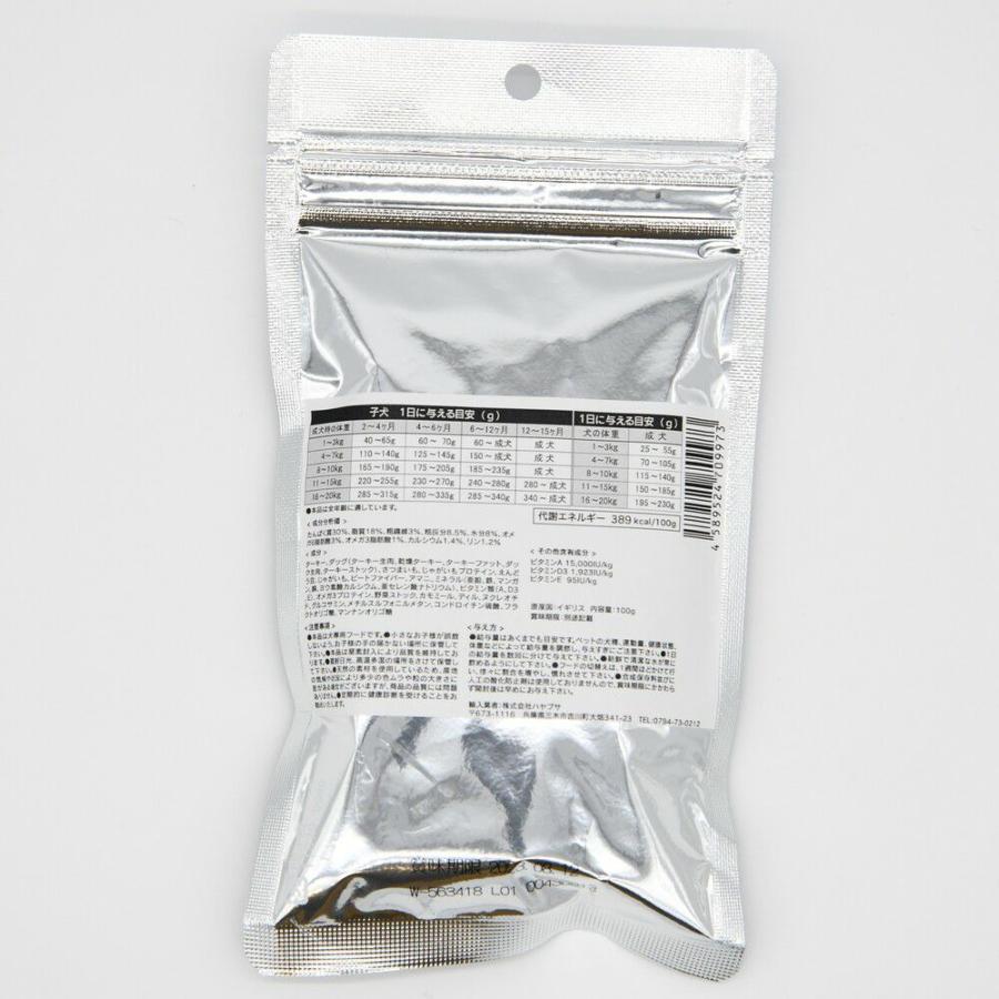 グレンコ ドッグフード ナチュール グレインフリー 全年齢用 ターキー 小粒 100g 穀物不使用 グルテンフリー |  | 01