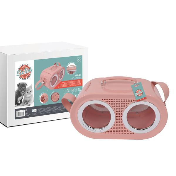 M-PETS エムペッツ ラジオペットキャリー ピンク |  | 05