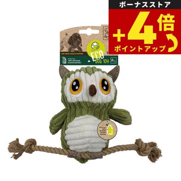 M-PETS エムペッツ ECOドッグトイ フクロウのソー | 