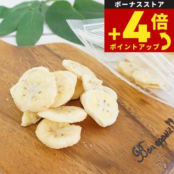 ピース フリーズドライシリーズ バナナ 20g【無添加 おやつ ナチュラル 天然 犬 ドッグ トリーツ】 | 