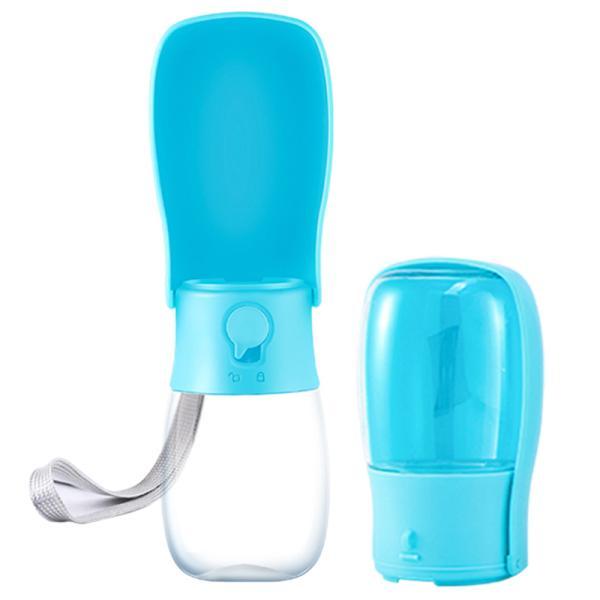 Petifam ペティファーム 折りたたみポータブルウォーターボトル ブルー 280ml 犬 水筒 給水器 携帯 お散歩 | ブランド登録なし | 01