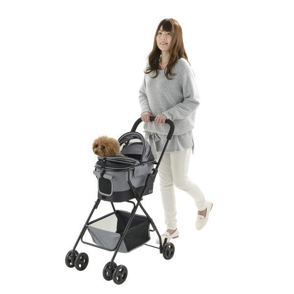 本日限定お値下げ　リッチェル　ミニモ　ペットカート　グレー　小型犬　梱包済 リッチェル（Richell） 倍々+5倍！最大ポイント26倍！本日限定