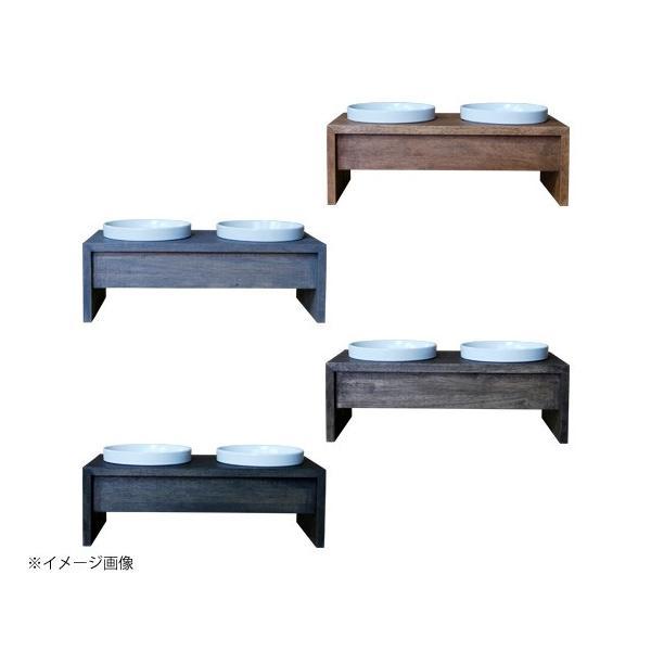 倍々+5倍！最大ポイント26倍！本日限定！リプラス メシダイ ゴハン ダブル S2 ウォールナット（食器 フードボウル）_3