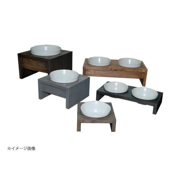 倍々+5倍！最大ポイント26倍！本日限定！リプラス メシダイ ゴハン ダブル S2 ウォールナット（食器 フードボウル）_4