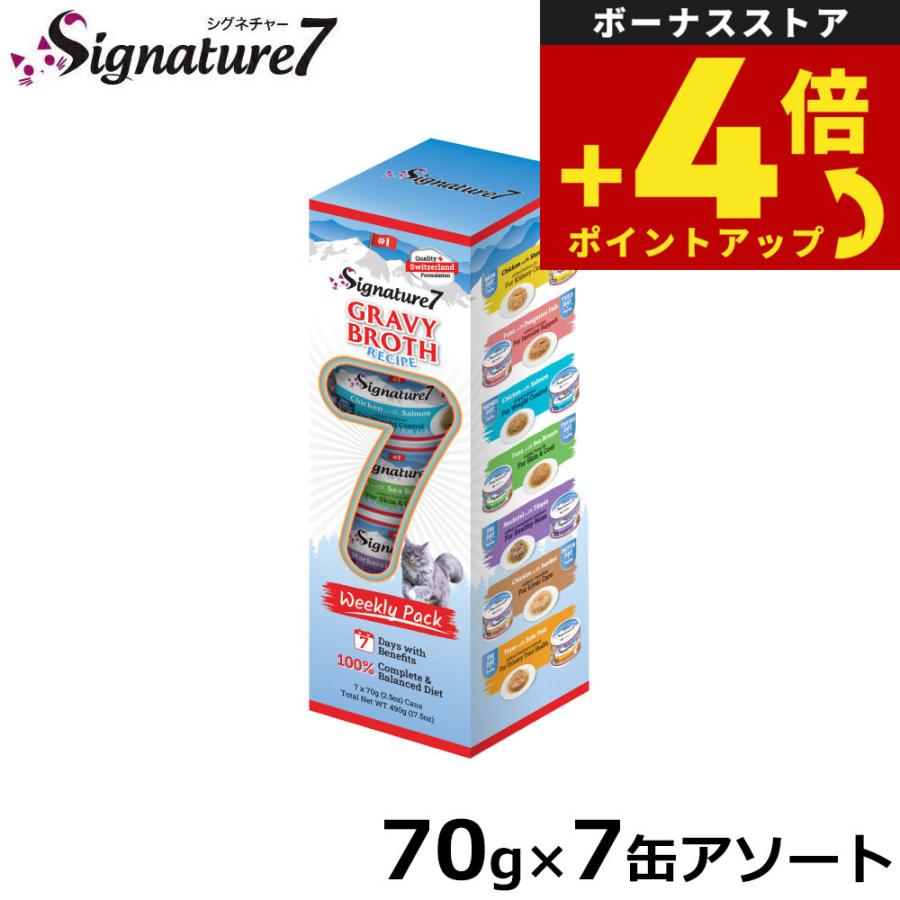 キャットフード riorio シグネチャー7 キャットフード グレイビーブロス ウィークリーパック