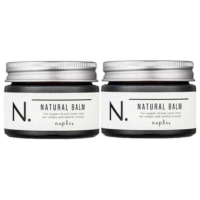 N. 2個セット ナプラ エヌドット ナチュラルバーム 45g ヘアワックス