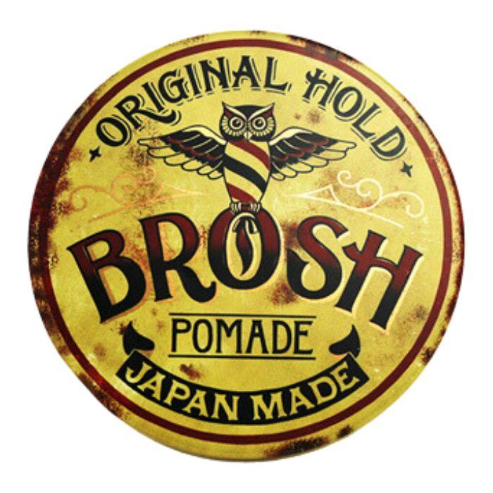 ブロッシュ ポマード 115g 水性 整髪料 BROSH POMADE ORIGINAL ブロッシュ ポマード 115g 水性 整髪料 BROSH POMADE ORIGINAL