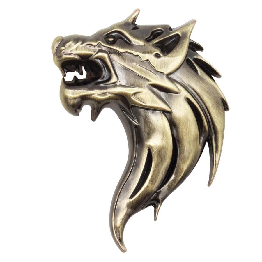 Negesu ネグエス 立体 ステッカー 狼 エンブレム 車 3d 両面テープ付き 単品 S 1278 1281 Negesu 通販 Yahoo ショッピング