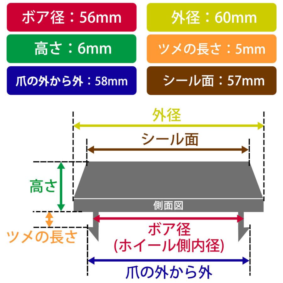 ホイール センター キャップ DIY 汎用 Negesu(ネグエス)｜negesu｜03