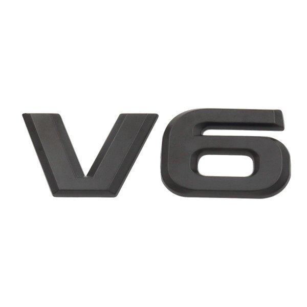 V6 ブイロク エンブレム 立体ステッカー Negesu(ネグエス) : Negesu