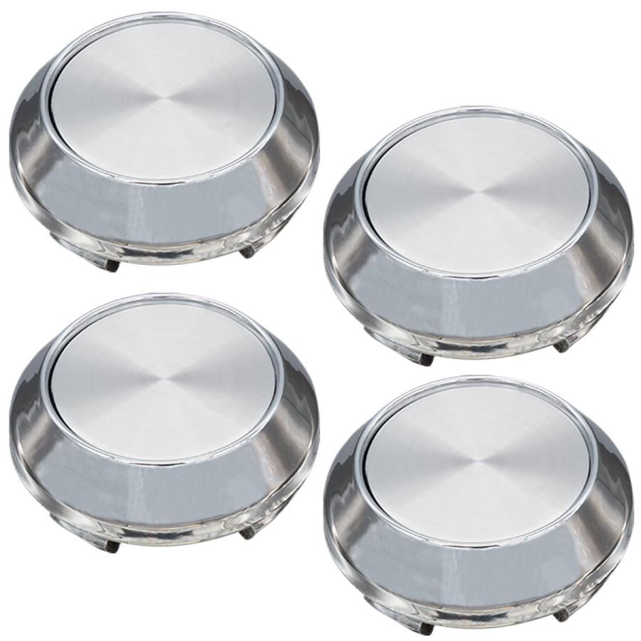 ホイール センターキャップ 64mm 4個入 銀 黒 赤 無地 汎用 DIY