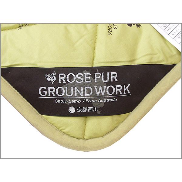 ROSE FUR GROUND WORK ムートンシーツ