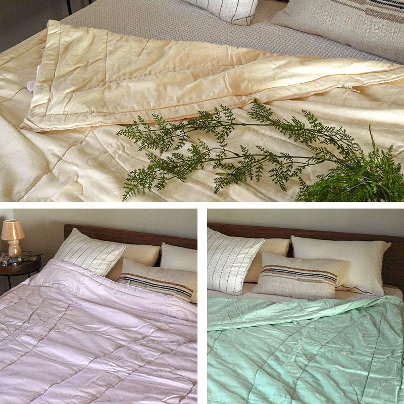 ☆ボヌ―ル様！手引真綿ふとん　オリジナル国産二重ガーゼ　シングル ☆ボヌ―ル様！手引真綿ふとん オリジナル国産二重ガーゼ