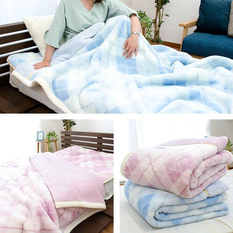 西川（nishikawa） 毛布 シングル 日本製 アクリル100％ 吸湿 発熱