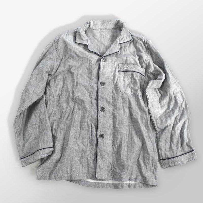 快眠ラボ パジャマ メンズ 紳士 日本製 3重ガーゼ ストレッチ 綿100％ パジャマ ルームウェア M L LL 雲ごこち Kaimin Labo