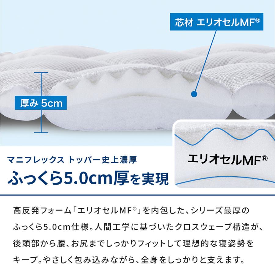 magniflex（マニフレックス） クールトッパー シングル 100×195cm