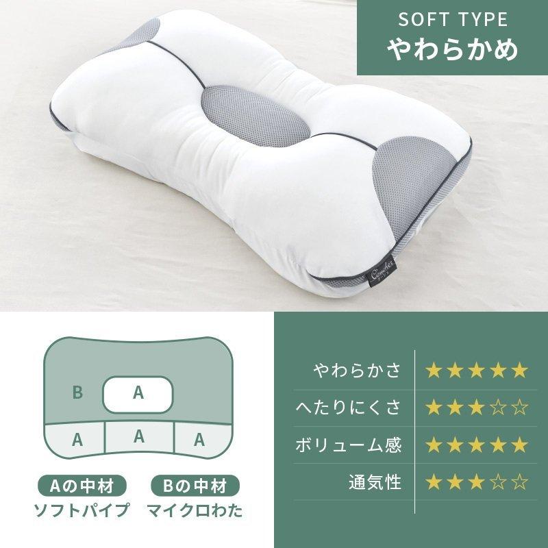 西川（nishikawa） 枕 2個セット まくら 洗える枕 パイプ枕 高さ調節