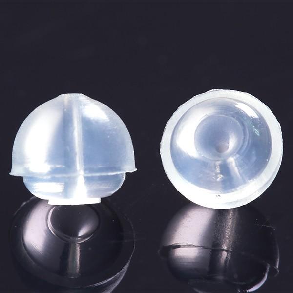ピアスキャッチ ピアス キャッチ シリコン 0.65mm〜0.9mm ピアス針に対応 つまみやすい形状【片耳用】 |  | 02