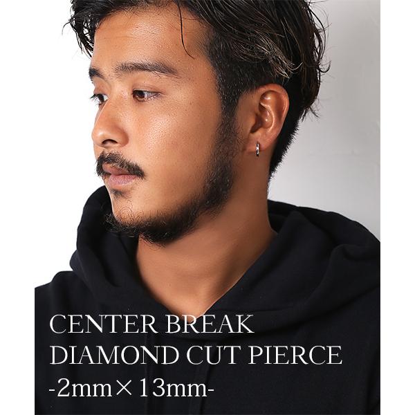 ピアス 金属アレルギー対応 ユニセックスピアス 男女兼用ピアス ジェンダーレスピアス ステンレス316L フープ 中折れ 平打[片耳販売] |  | 01