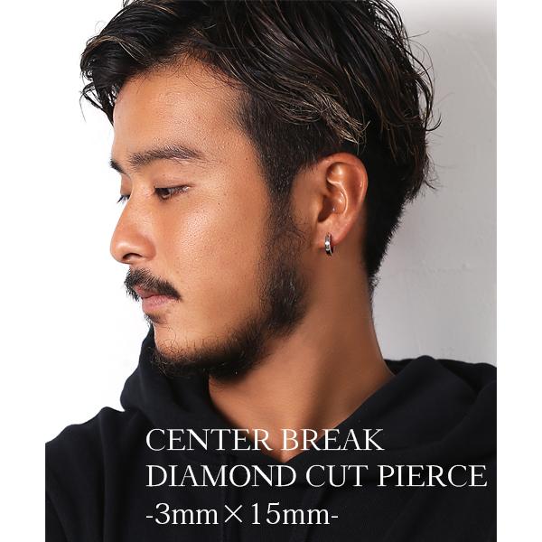 ピアス 金属アレルギー対応 ユニセックスピアス 男女兼用ピアス ジェンダーレスピアス ステンレス316L フープ 中折れ 平打[片耳販売] |  | 01