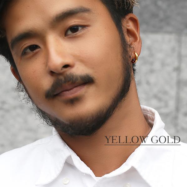 ピアス 金属アレルギー対応 ユニセックスピアス 男女兼用ピアス ジェンダーレスピアス ステンレス316L フープ 中折れ 平打[片耳販売] |  | 12