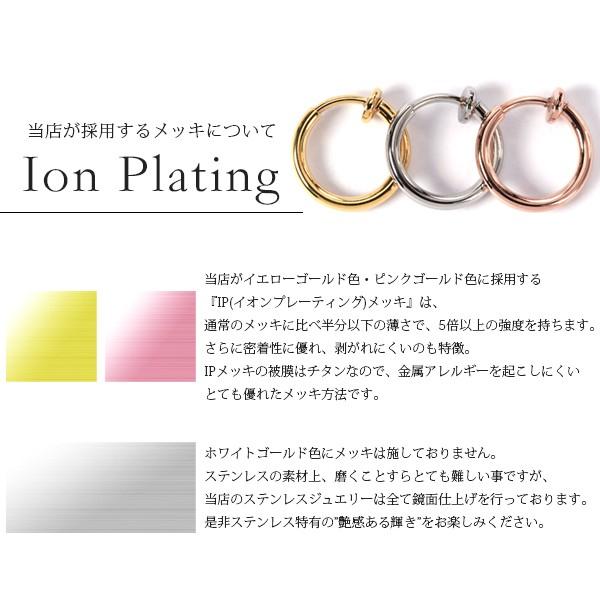イヤリング 金属アレルギー対応 誕生日 プレゼント ステンレス316L フープ 2mm×14mm[片耳販売] |  | 14