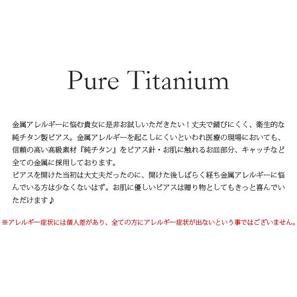 ピアス 金属アレルギー対応 セカンドピアス 誕生日 プレゼント チタン キャッチ 深海サンゴ[両耳販売] |  | 06
