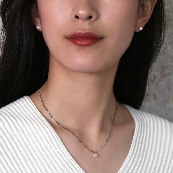 ピアス 金属アレルギー対応 セカンドピアス 誕生日 プレゼント チタン キャッチ 本パール[両耳販売] |  | 07