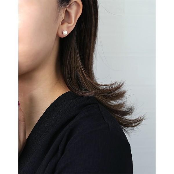 ピアス 金属アレルギー対応 セカンドピアス 誕生日 プレゼント チタン キャッチ 本パール[両耳販売] |  | 05