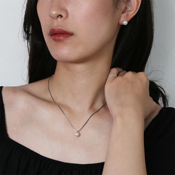 ピアス 金属アレルギー対応 セカンドピアス 誕生日 プレゼント チタン キャッチ 本パール[両耳販売] |  | 07