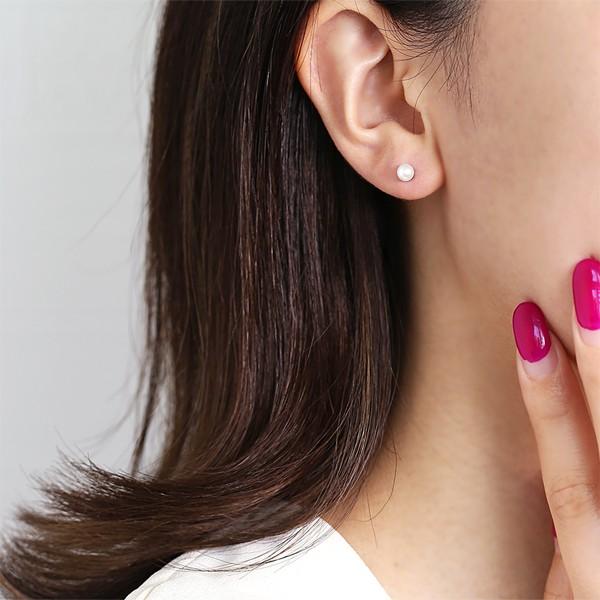 ピアス 金属アレルギー対応 セカンドピアス 誕生日 プレゼント チタン キャッチ 淡水パール[両耳販売] |  | 03