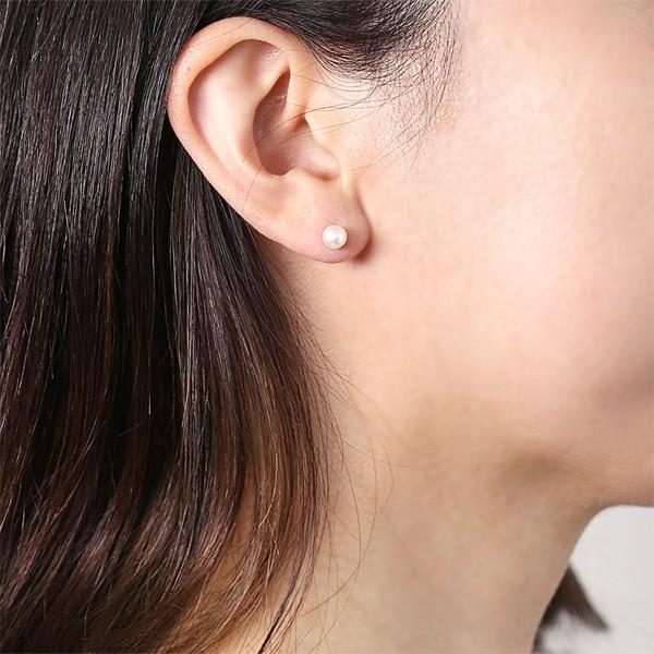 ピアス 金属アレルギー対応 セカンドピアス 誕生日 プレゼント チタン キャッチ 淡水パール[両耳販売] |  | 03
