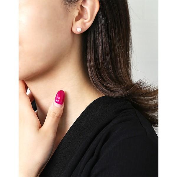 ピアス 金属アレルギー対応 セカンドピアス 誕生日 プレゼント チタン キャッチ 淡水パール[両耳販売] |  | 08