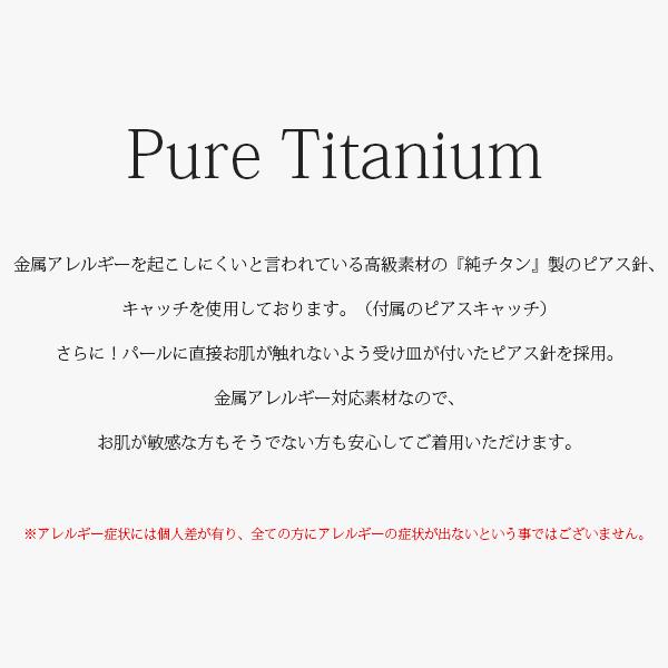 ピアス 金属アレルギー対応 セカンドピアス 誕生日 プレゼント チタン キャッチ クリスタルボール[両耳販売] |  | 02